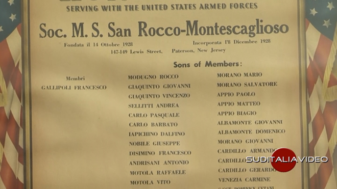 1928-2018 la “Società Mutuo Soccorso San Rocco Montescaglioso” festeggia il 90° anniversario dalla sua fondazione