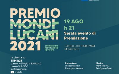 Premio Mondi Lucani, il 19 agosto la serata evento di premiazione