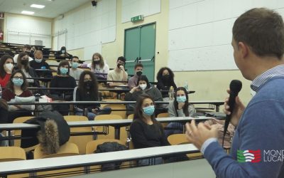 Enrico Carretta, Premiato Mondi Lucani, incontra gli studenti Unibas a Potenza. Il video