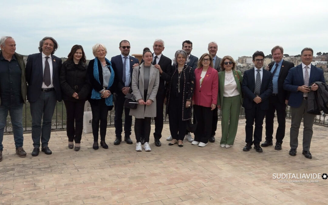 Delegazione della Normandia in visita a Matera per un progetto nel nome di Guglielmo il Conquistatore. Il video
