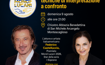 Montescaglioso ospita la star de “I Soprano” Federico Castelluccio: il primo “Gesto di Restituzione” del Premio Mondi Lucani 2026